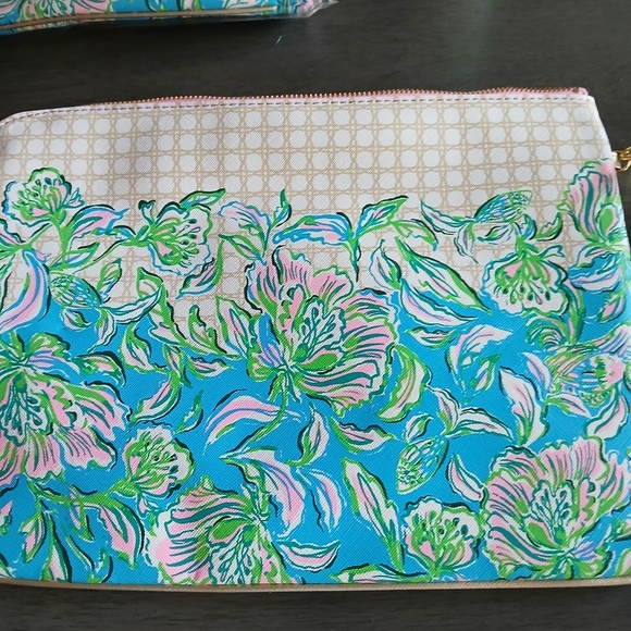 Lully Pultzier Lot 3 Tech Cases Mstching Water Bottle All New - Picture 2 of 4